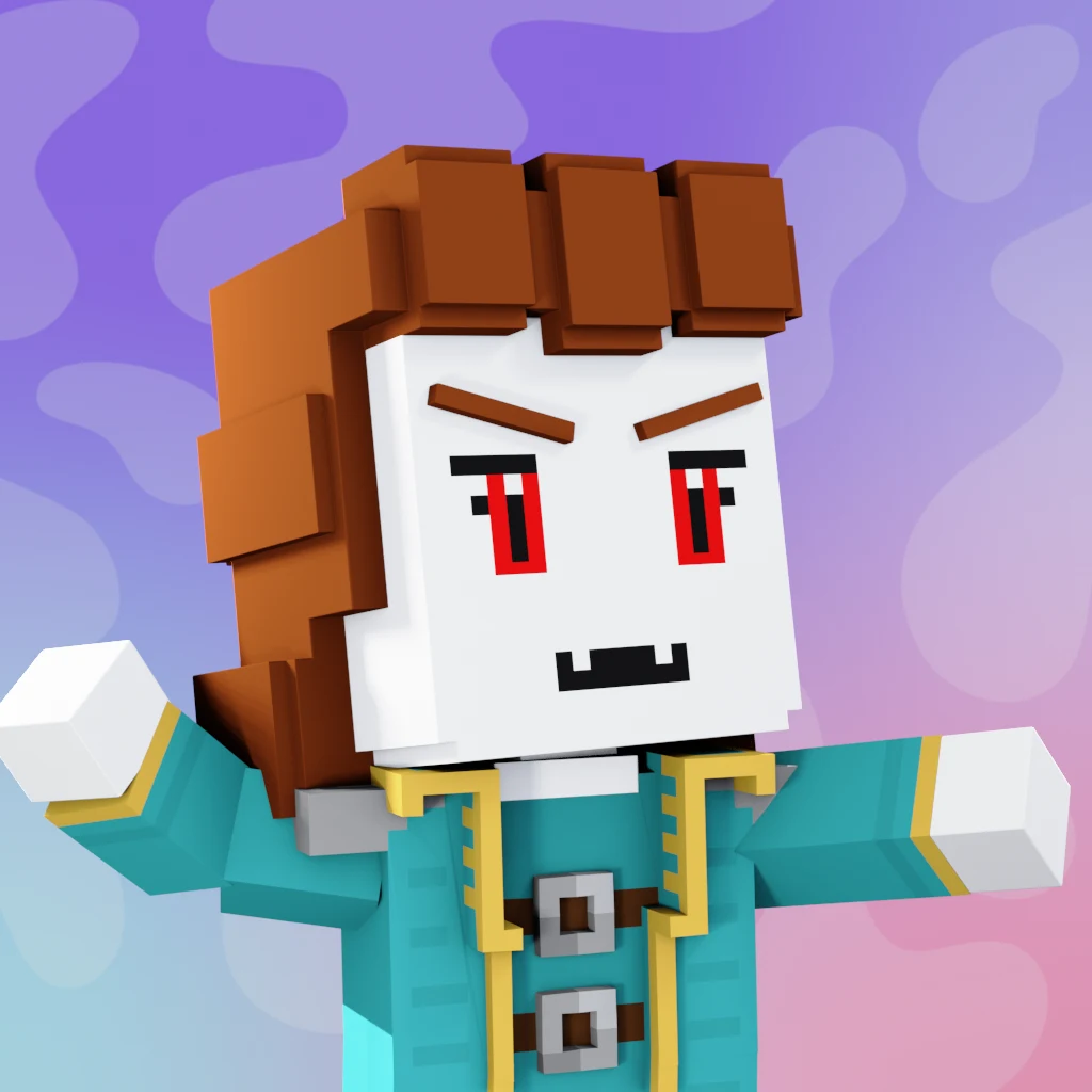 Pirate #8715 voxel render