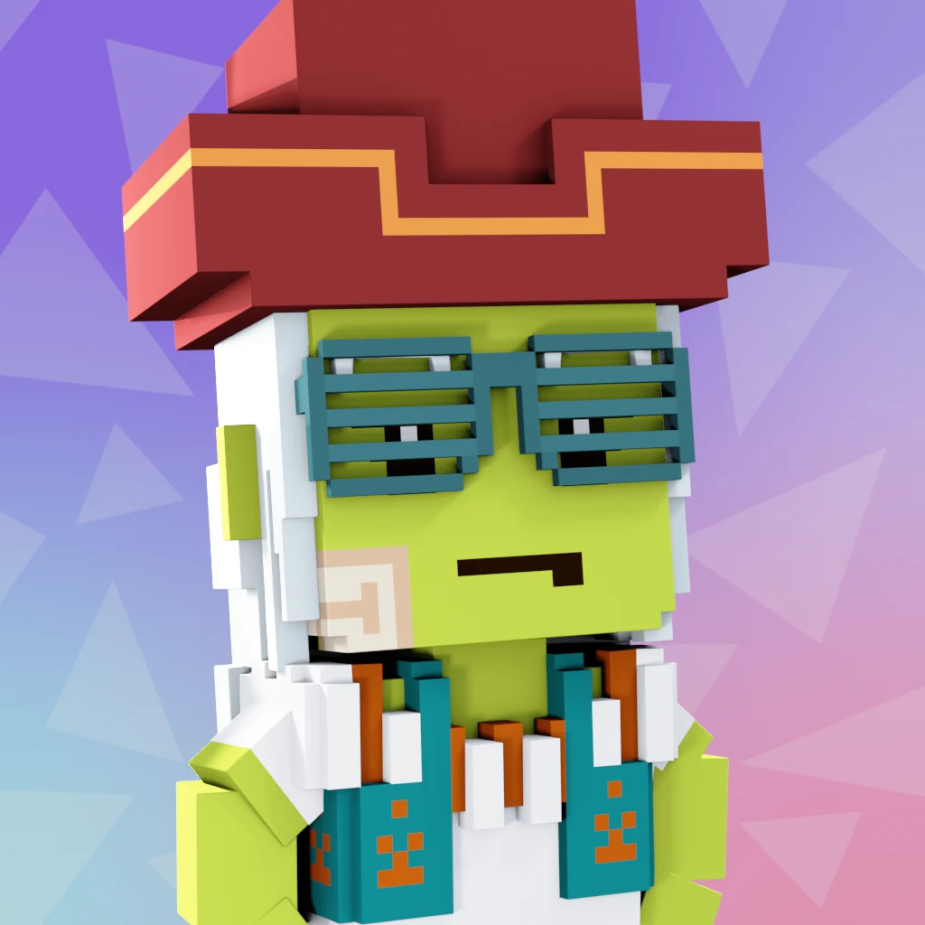 Pirate #8716 voxel render