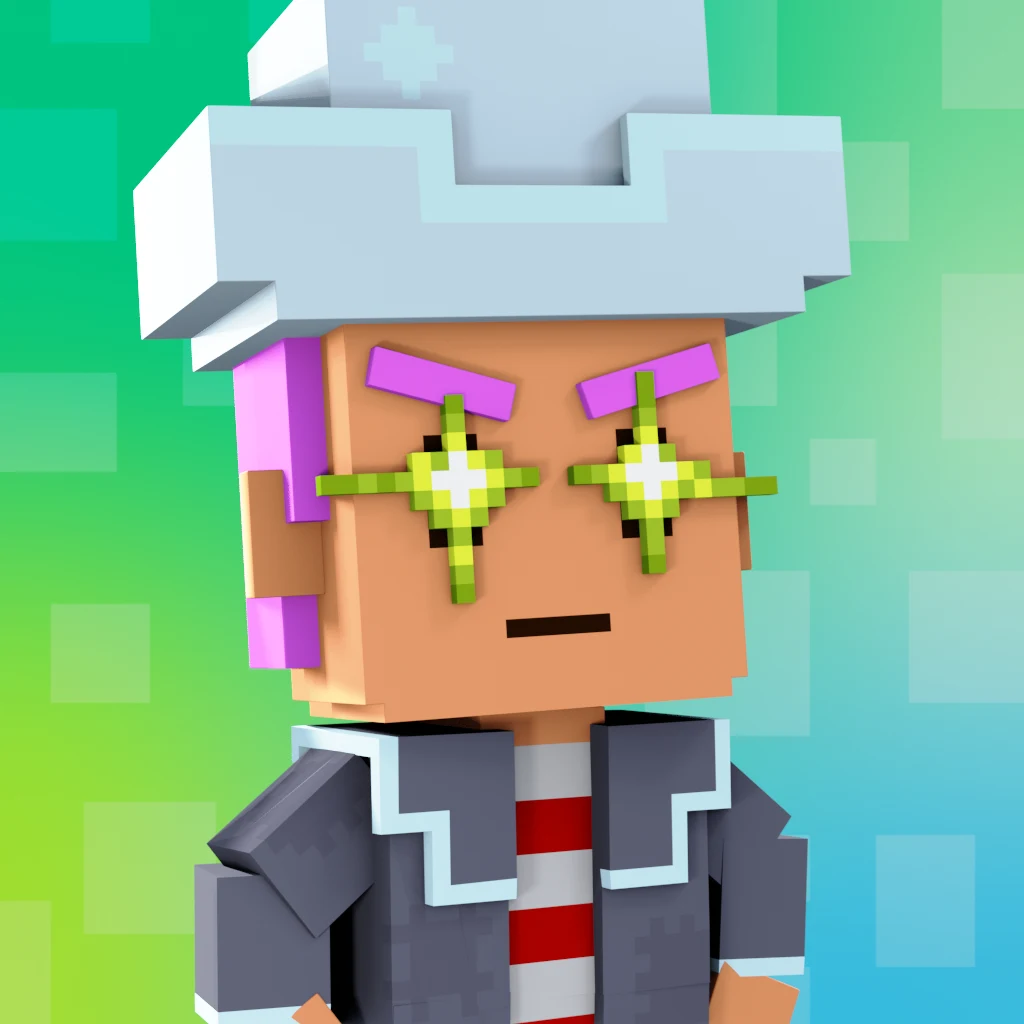 Pirate #8718 voxel render