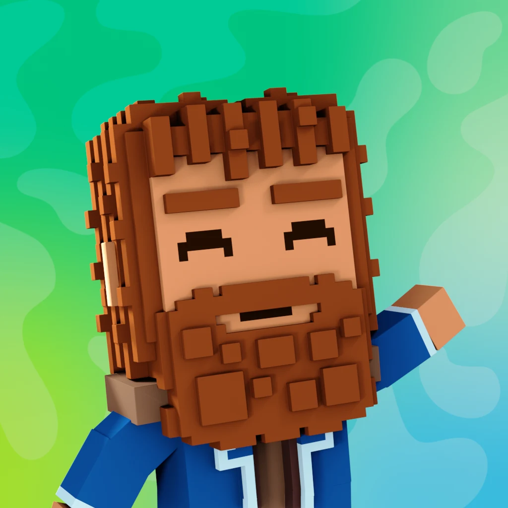 Pirate #8720 voxel render