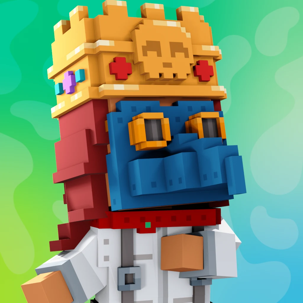 Pirate #8738 voxel render