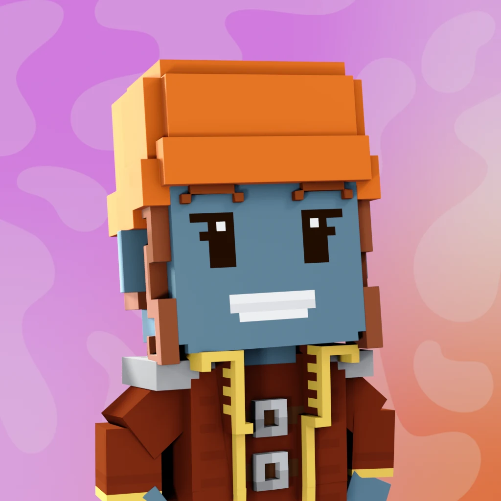 Pirate #8742 voxel render