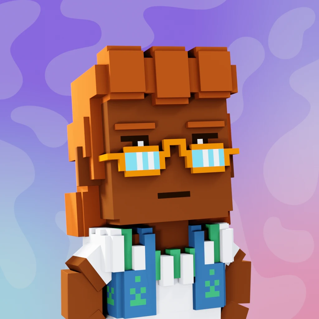 Pirate #8762 voxel render