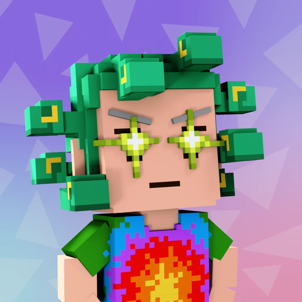 Pirate #8767 voxel render