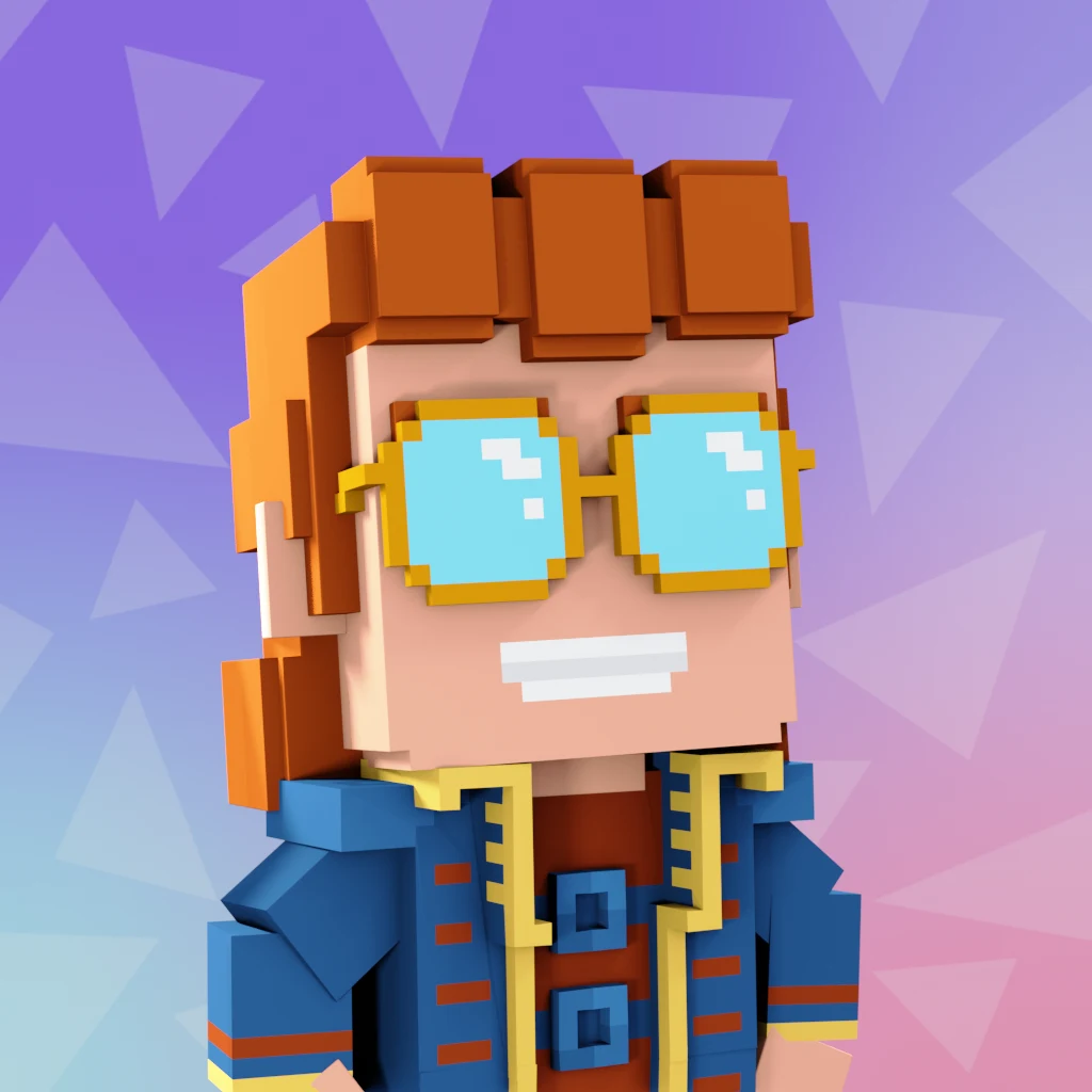 Pirate #8768 voxel render