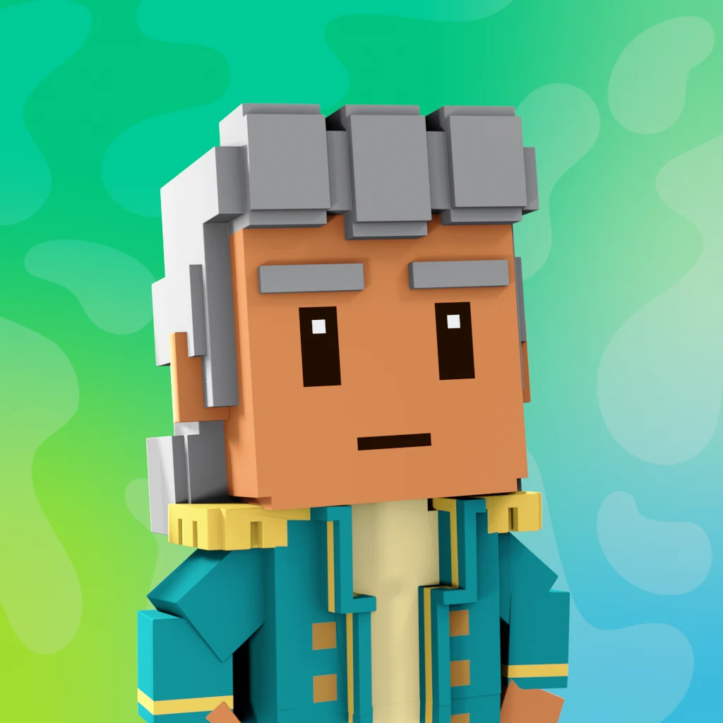Pirate #8772 voxel render