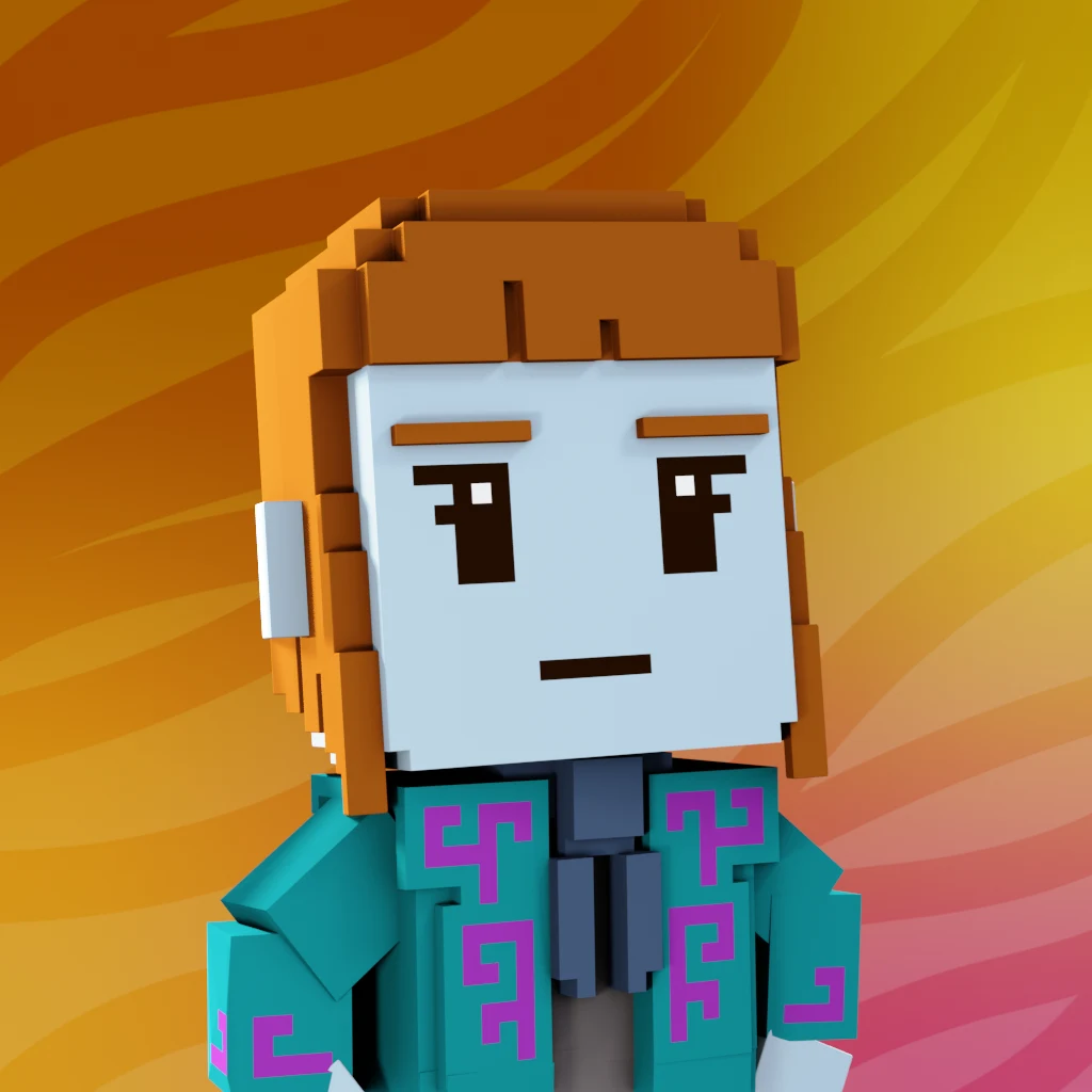 Pirate #8774 voxel render