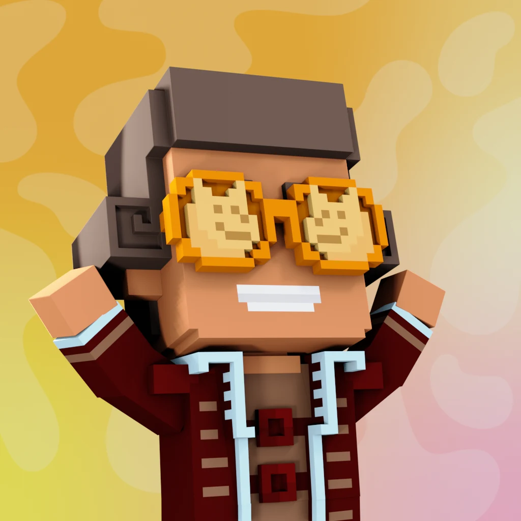Pirate #8780 voxel render