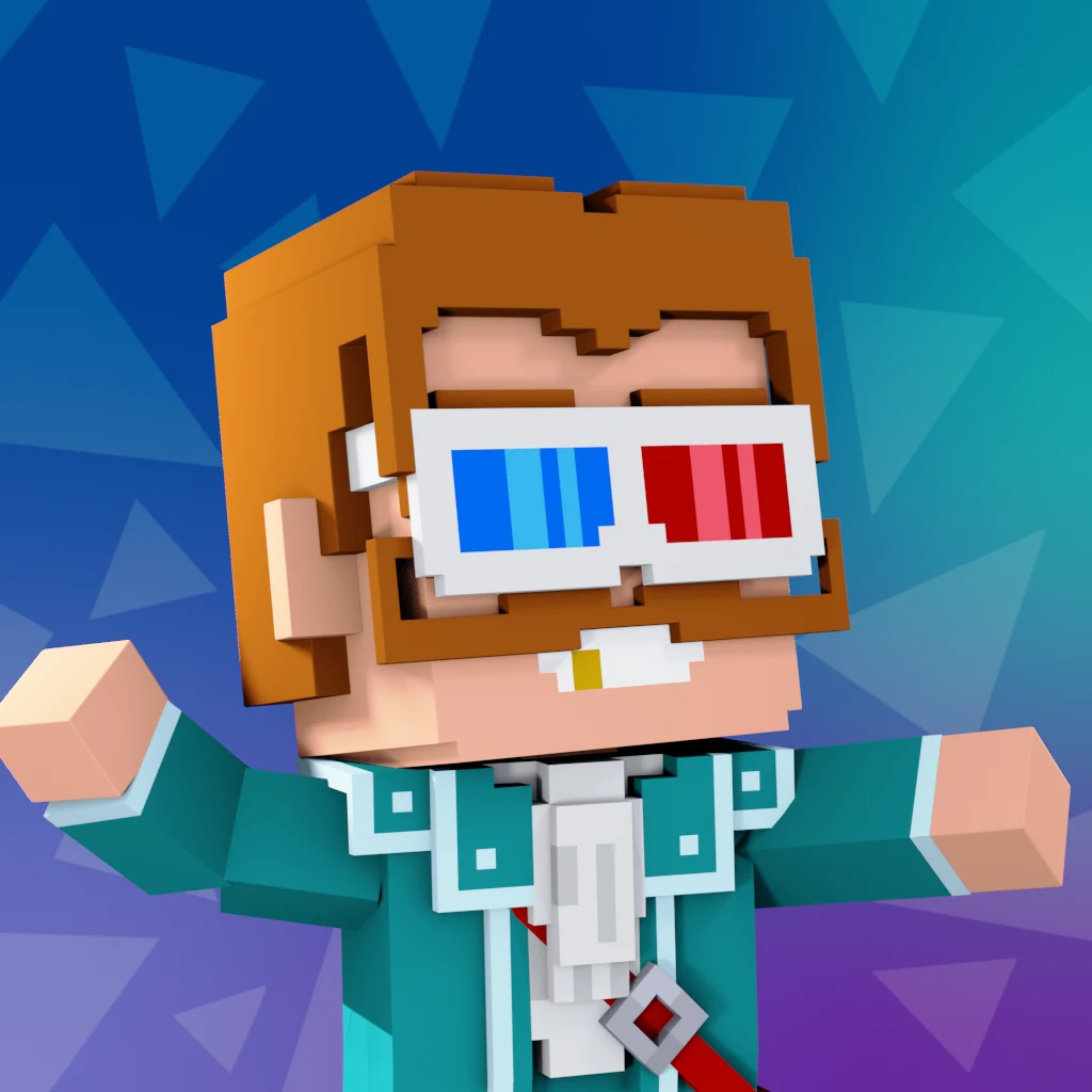 Pirate #8781 voxel render