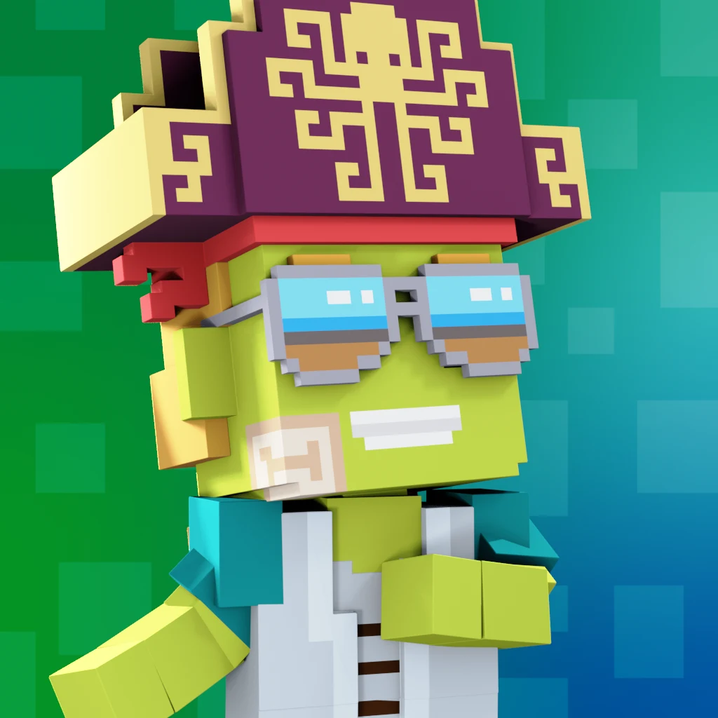Pirate #8788 voxel render