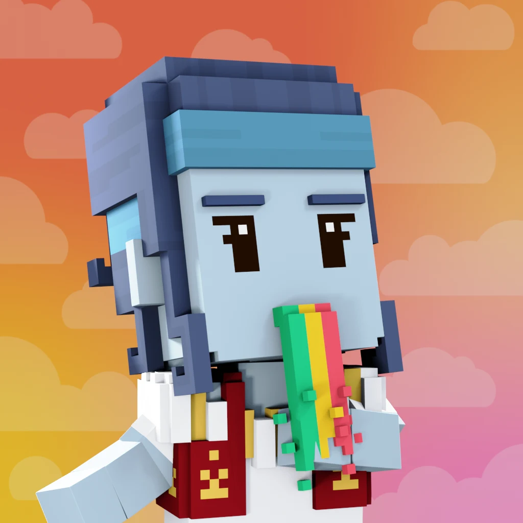 Pirate #879 voxel render