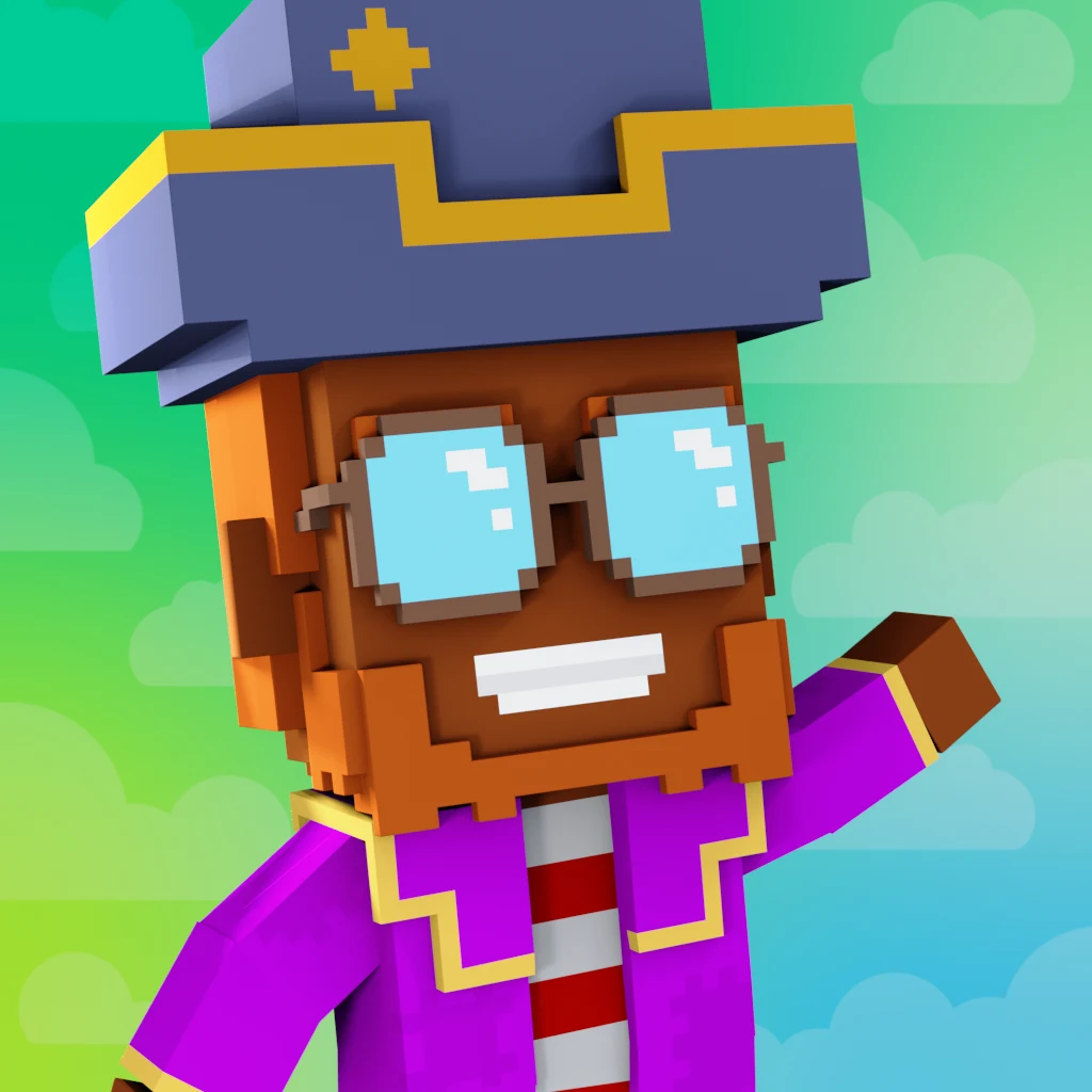 Pirate #8793 voxel render