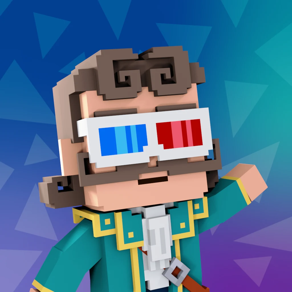Pirate #8797 voxel render