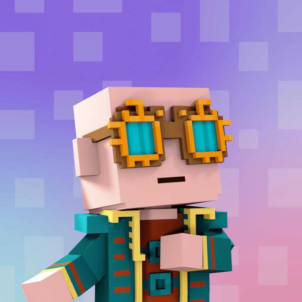 Pirate #8800 voxel render
