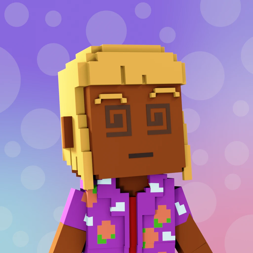 Pirate #8805 voxel render