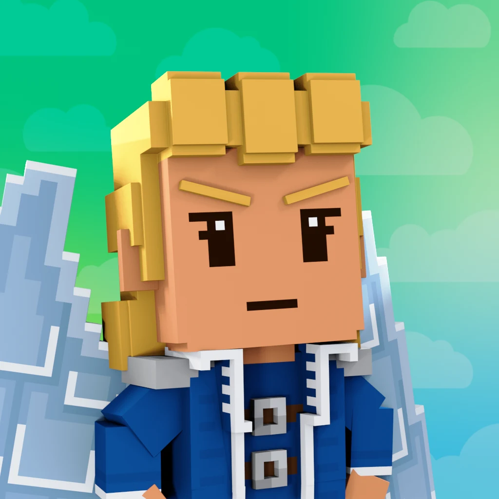 Pirate #8810 voxel render
