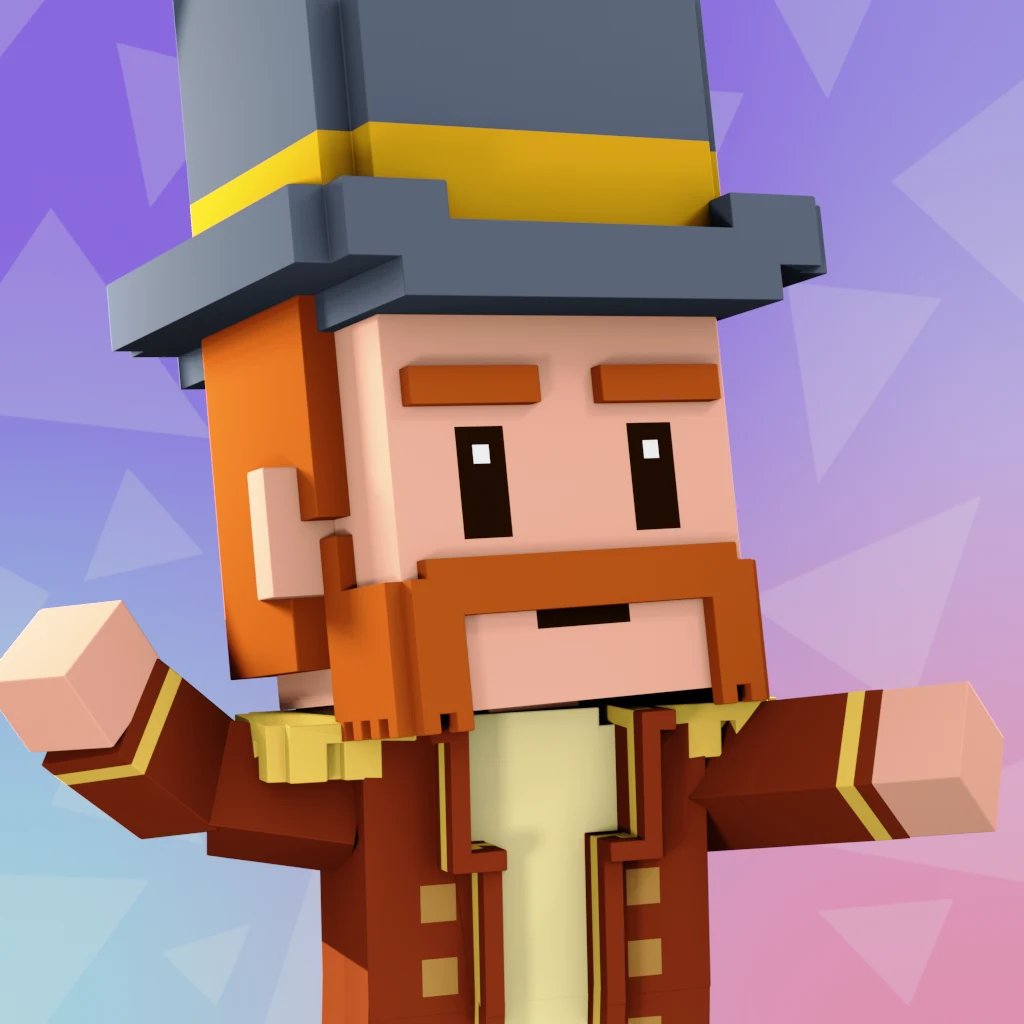 Pirate #8813 voxel render