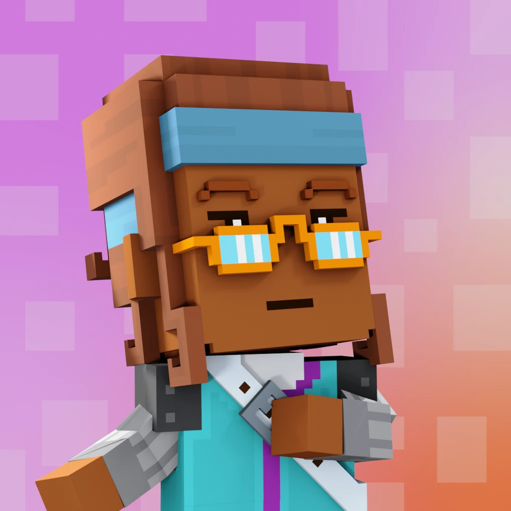 Pirate #8816 voxel render
