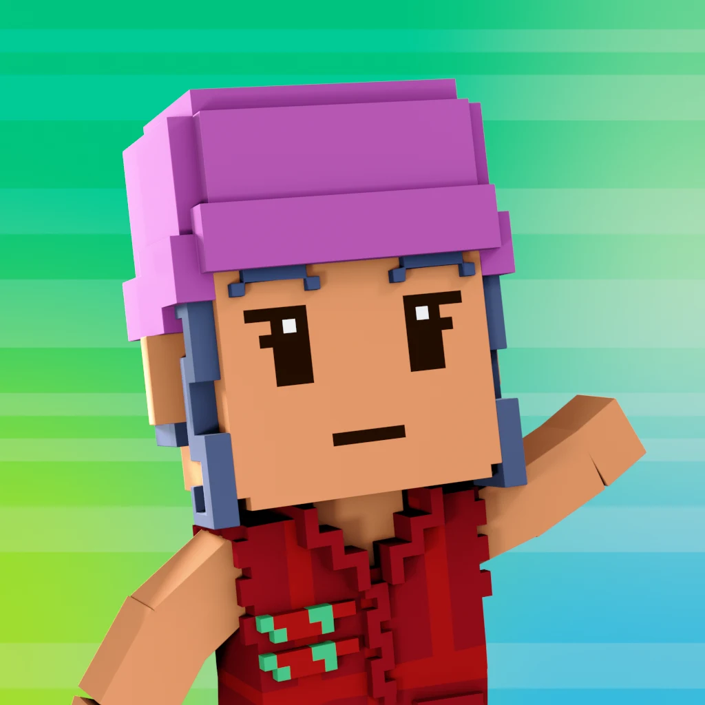 Pirate #8820 voxel render