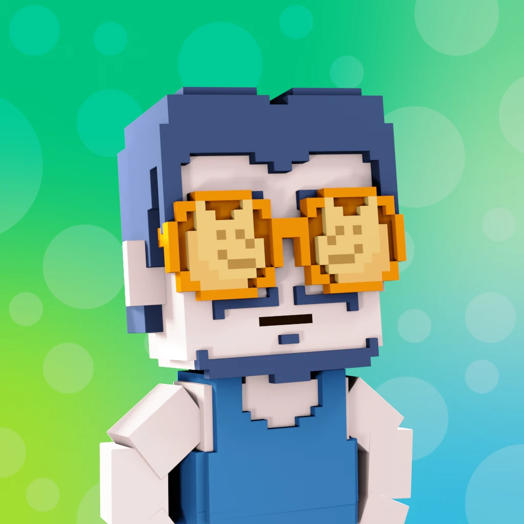 Pirate #8823 voxel render