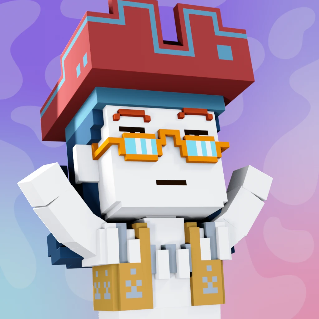 Pirate #8831 voxel render