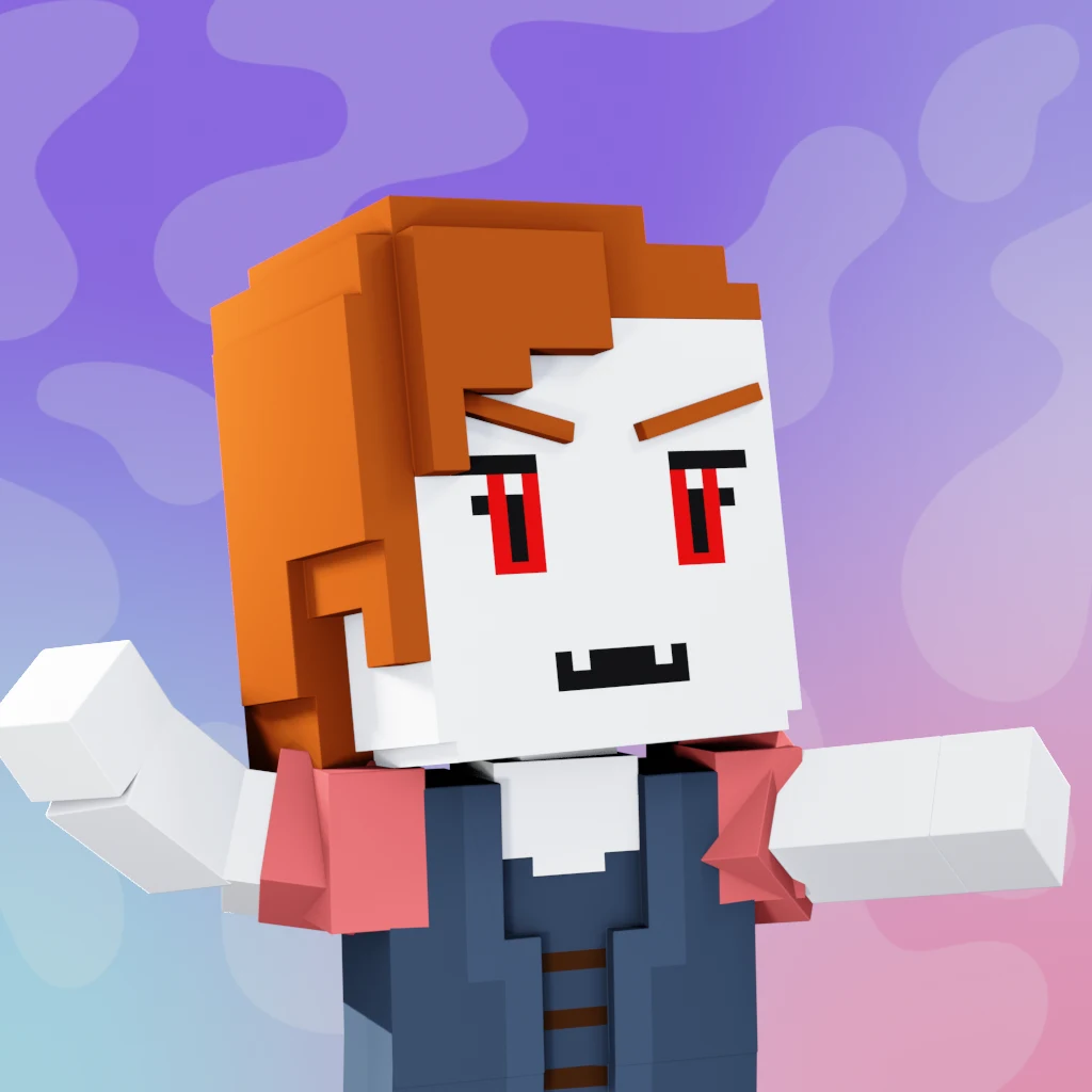 Pirate #8834 voxel render