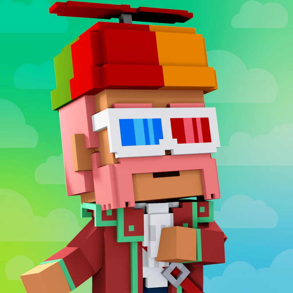 Pirate #8836 voxel render