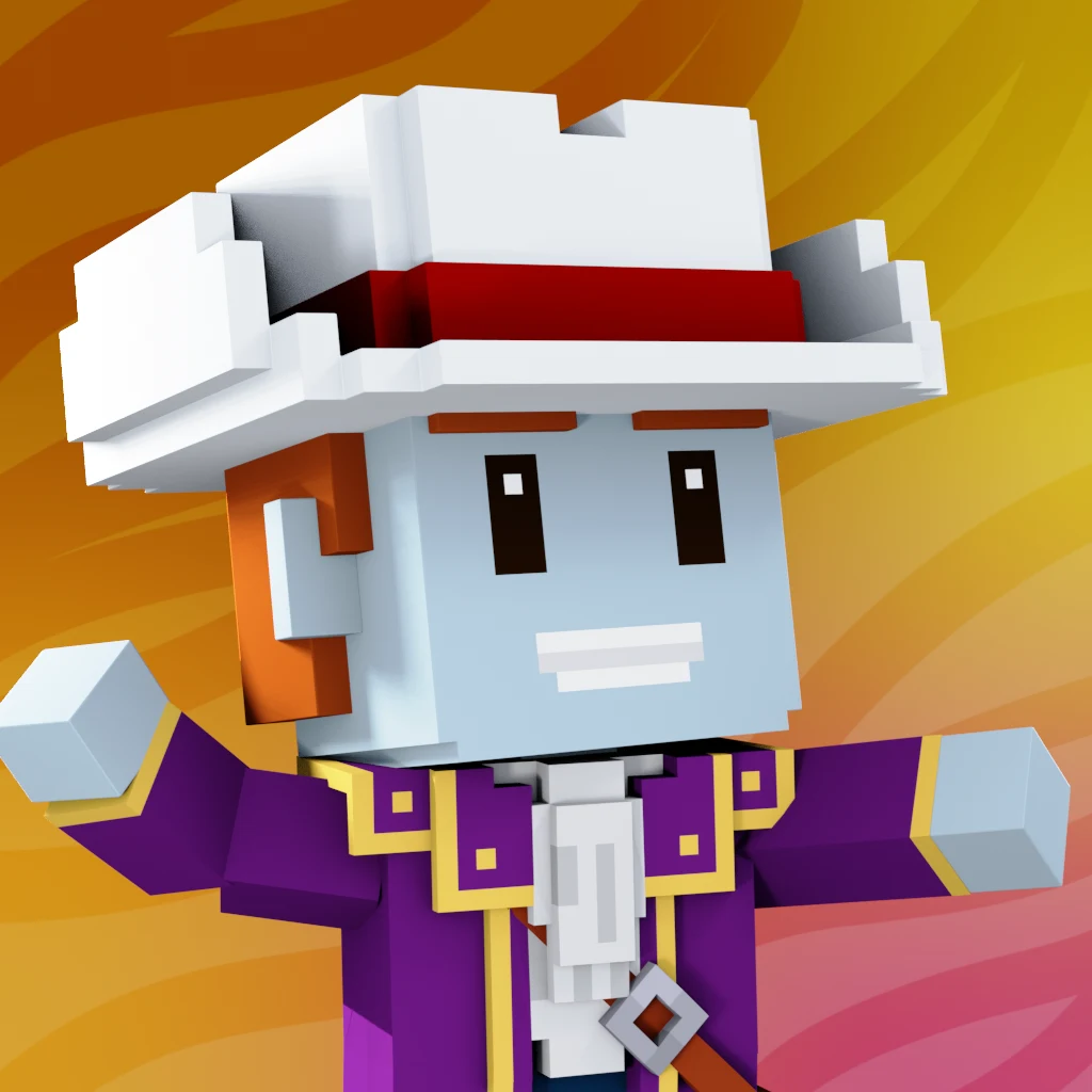 Pirate #8837 voxel render