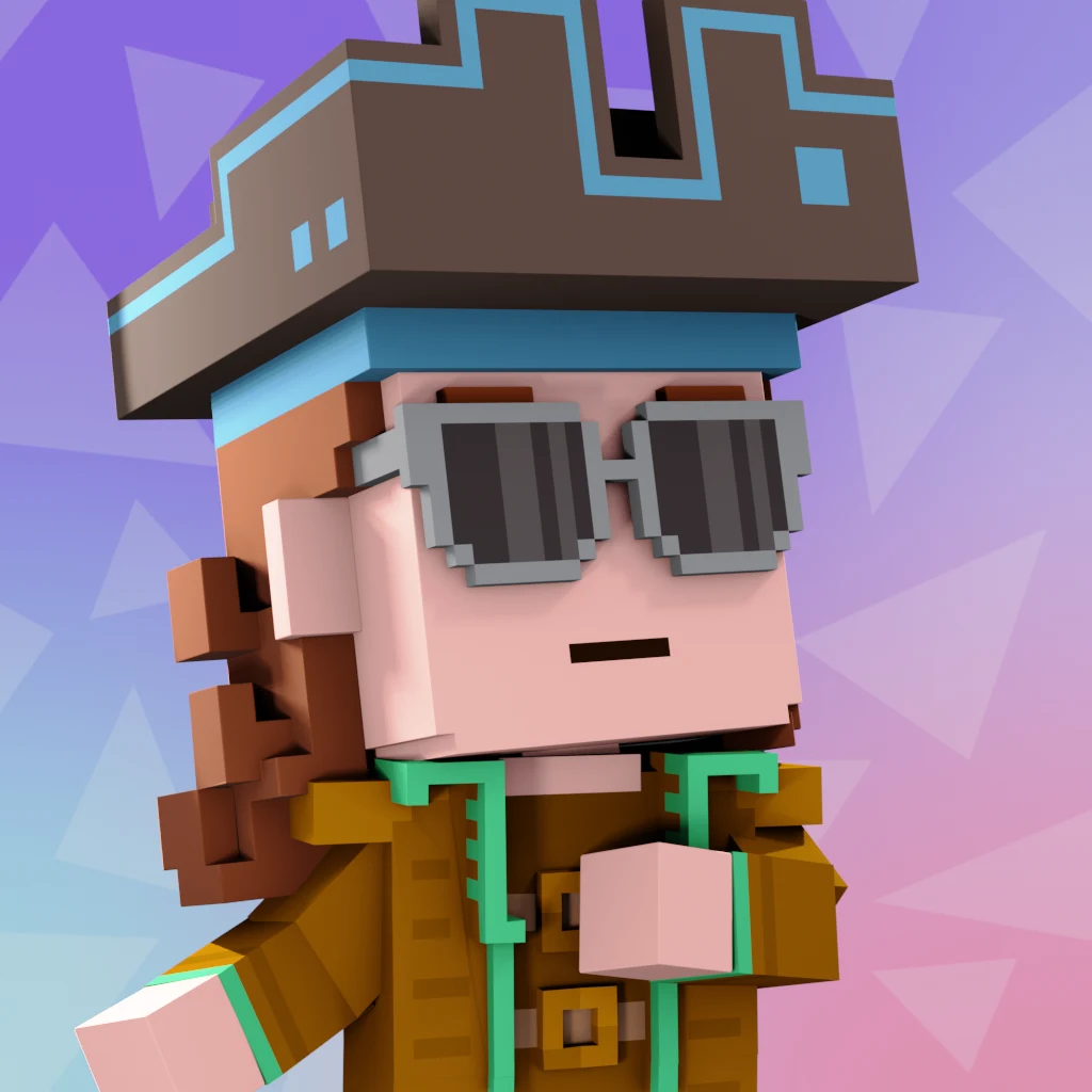 Pirate #8851 voxel render