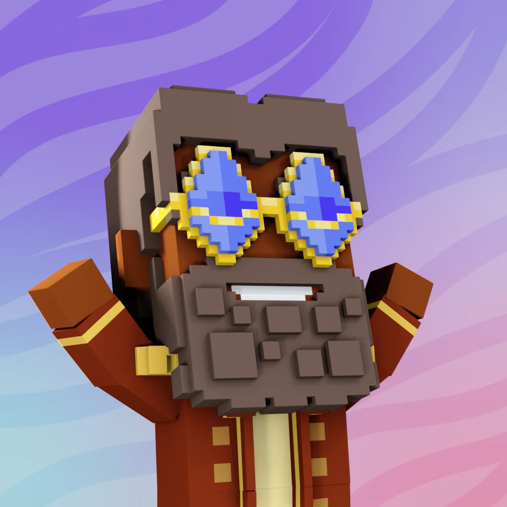 Pirate #8852 voxel render