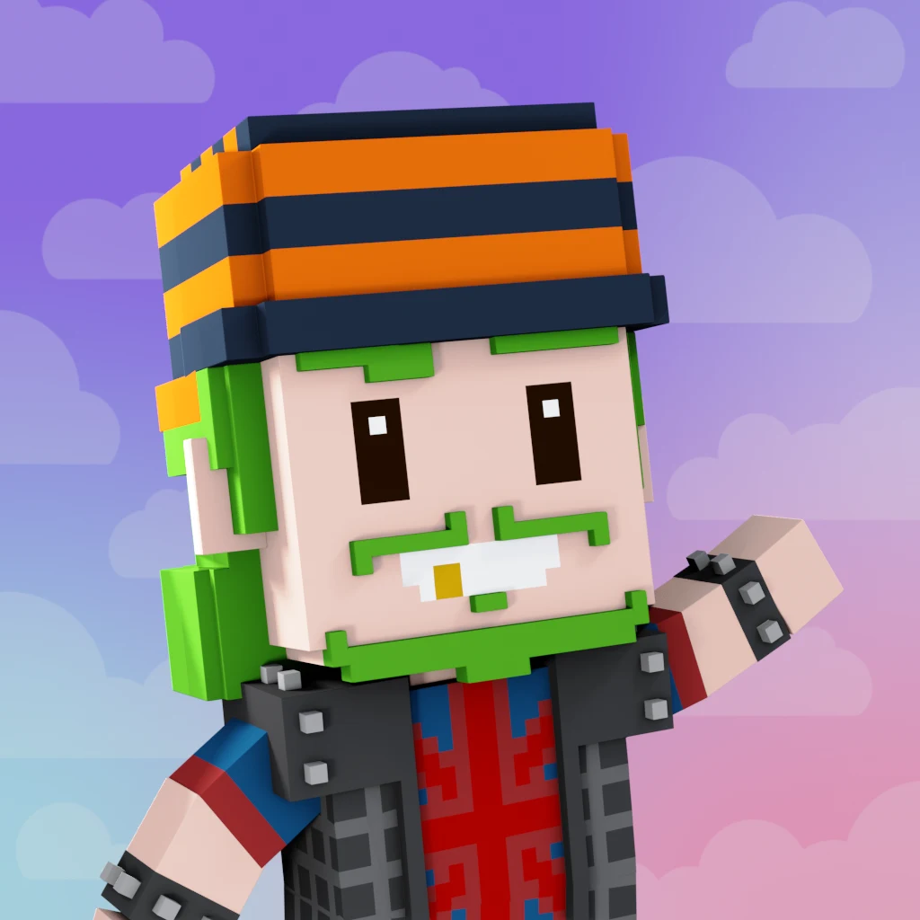 Pirate #8856 voxel render
