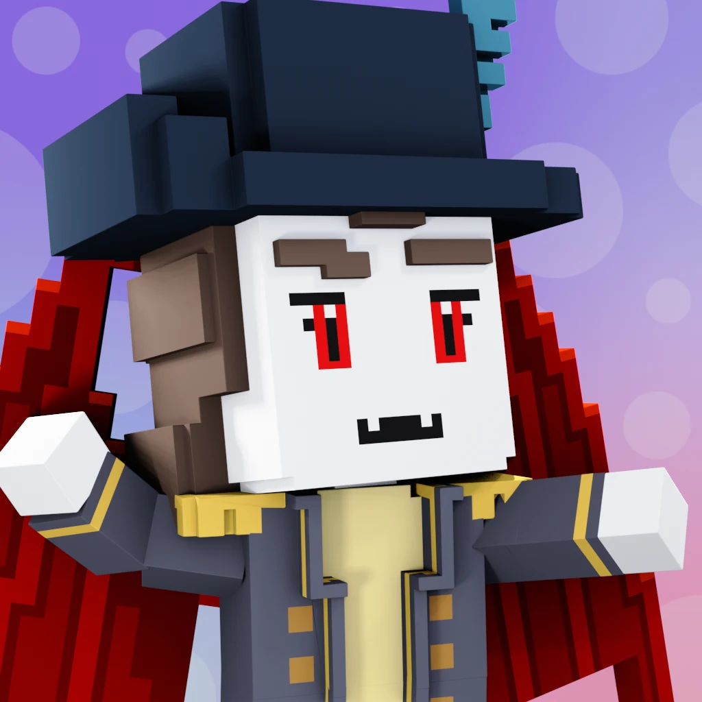 Pirate #8860 voxel render