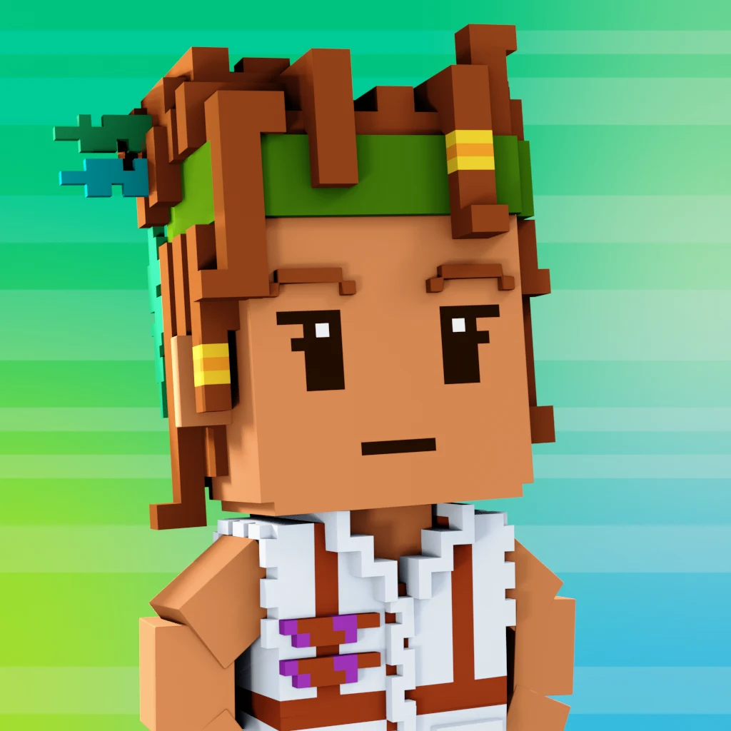 Pirate #8867 voxel render