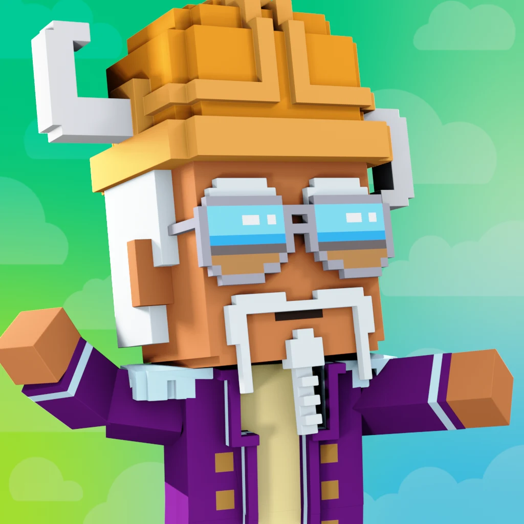 Pirate #8872 voxel render