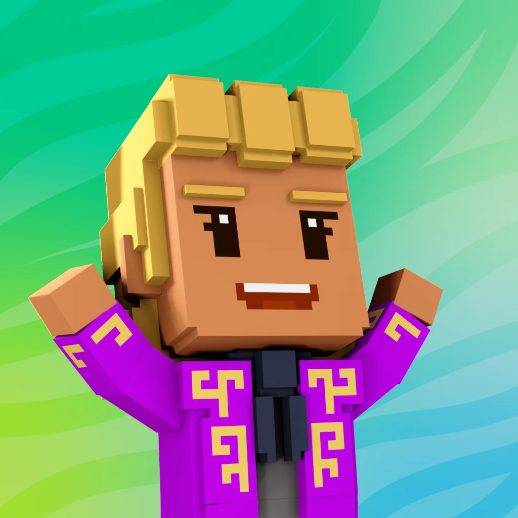 Pirate #8874 voxel render
