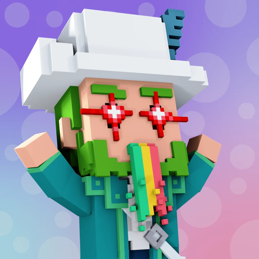 Pirate #8875 voxel render