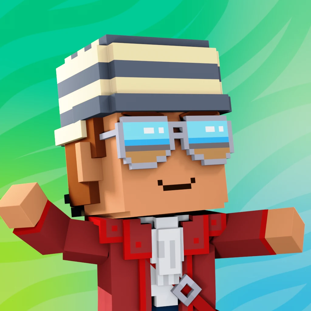 Pirate #8877 voxel render