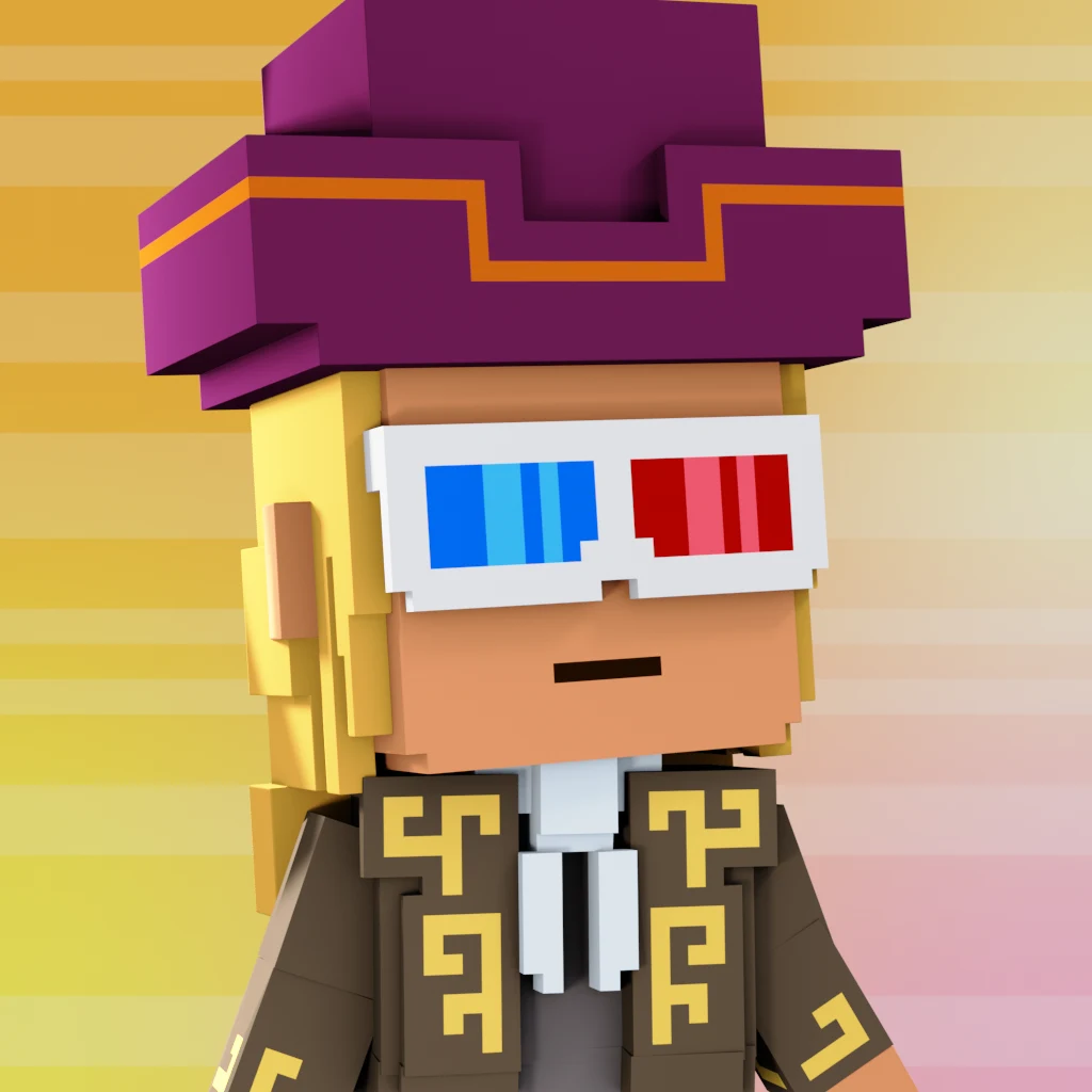 Pirate #8878 voxel render