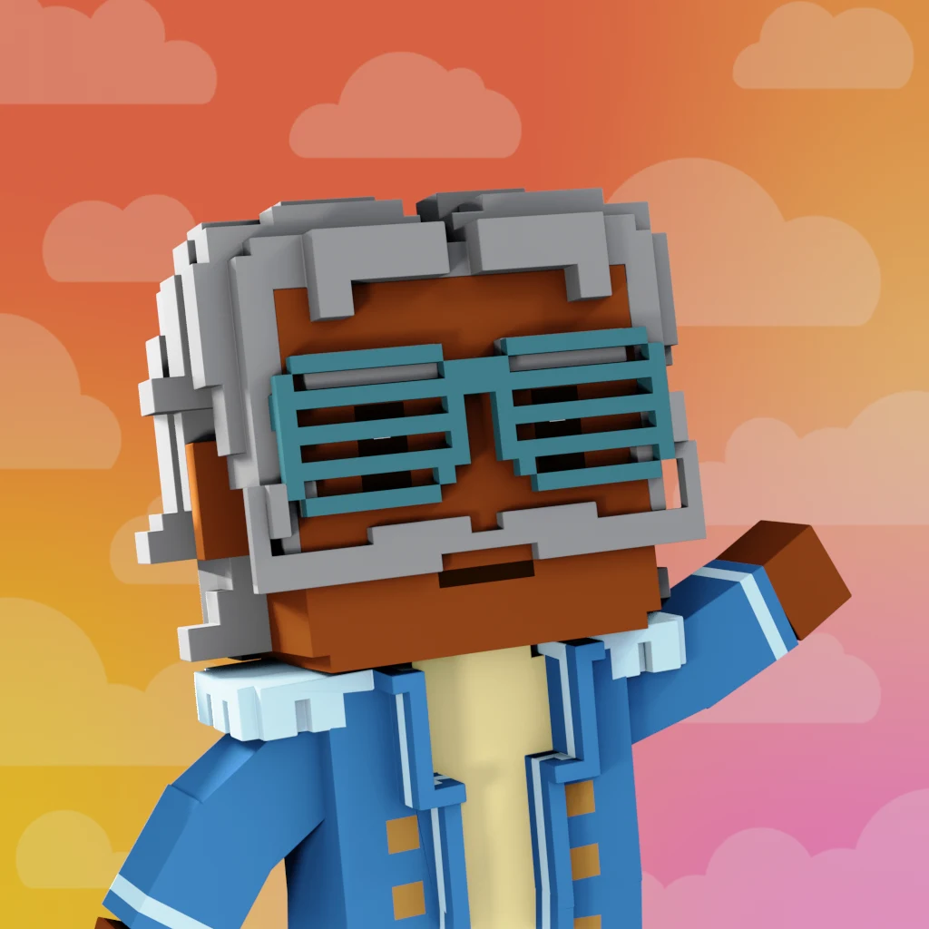 Pirate #8879 voxel render