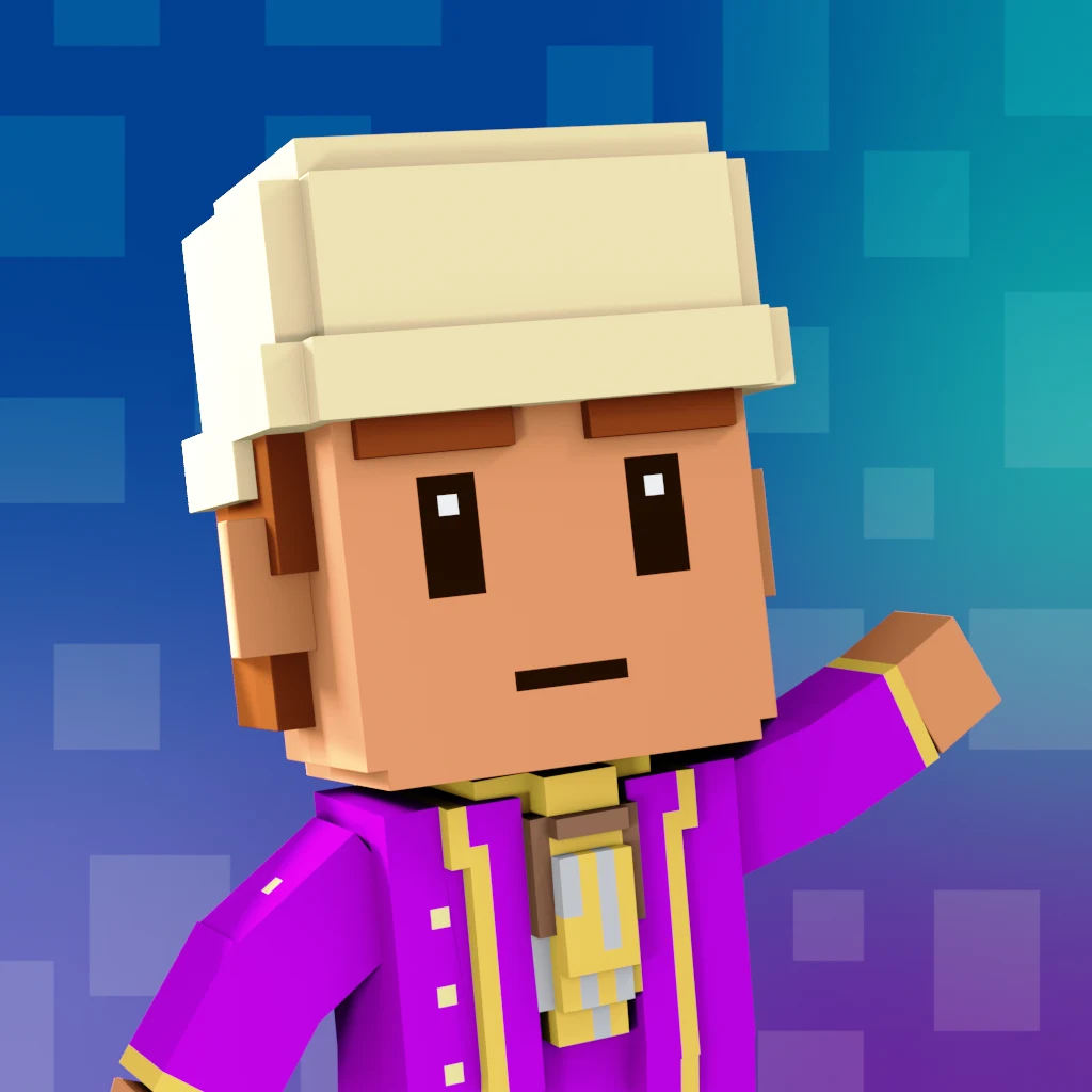 Pirate #8880 voxel render