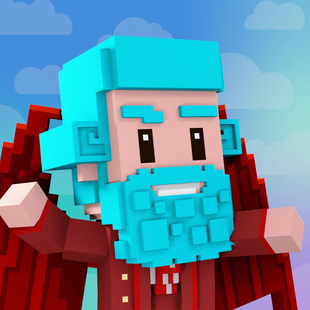 Pirate #8881 voxel render