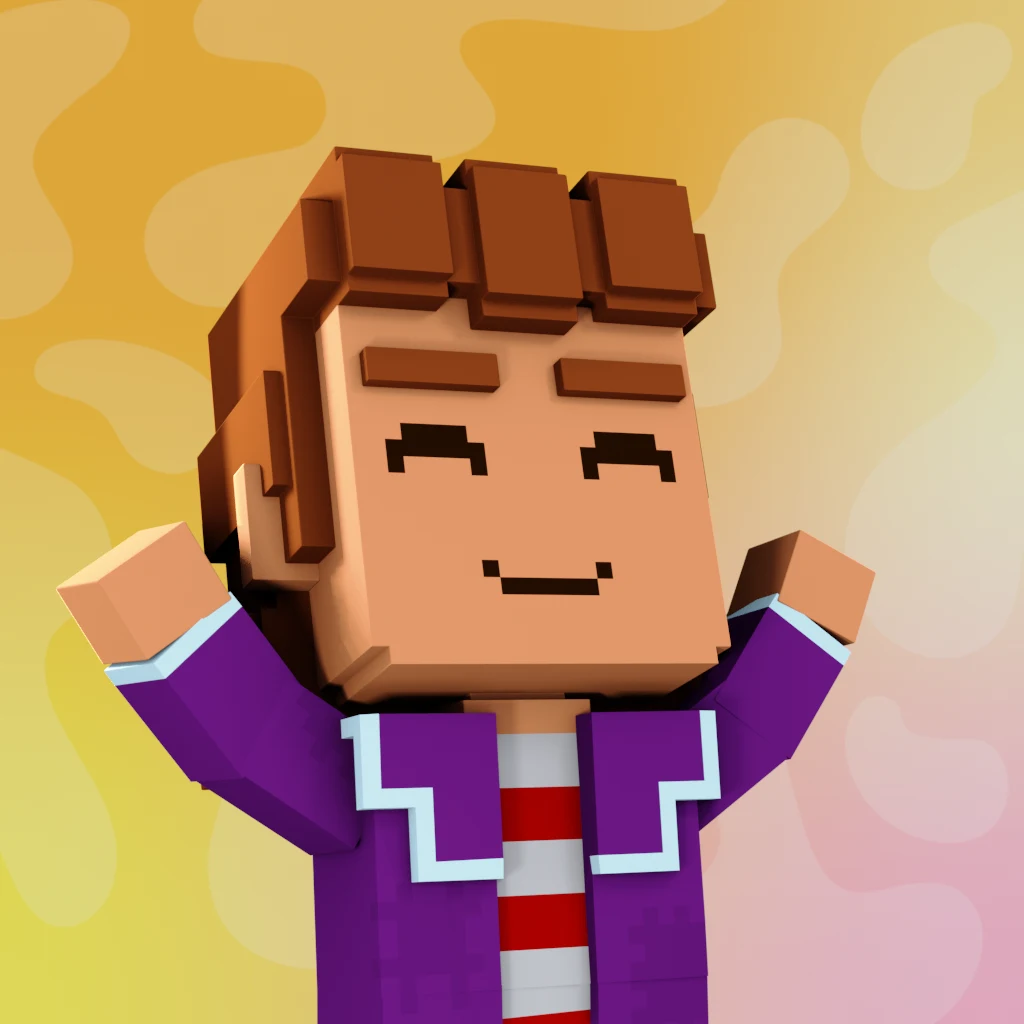 Pirate #8884 voxel render