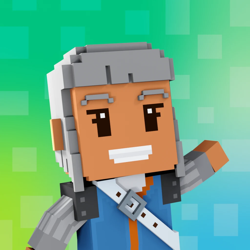 Pirate #8890 voxel render
