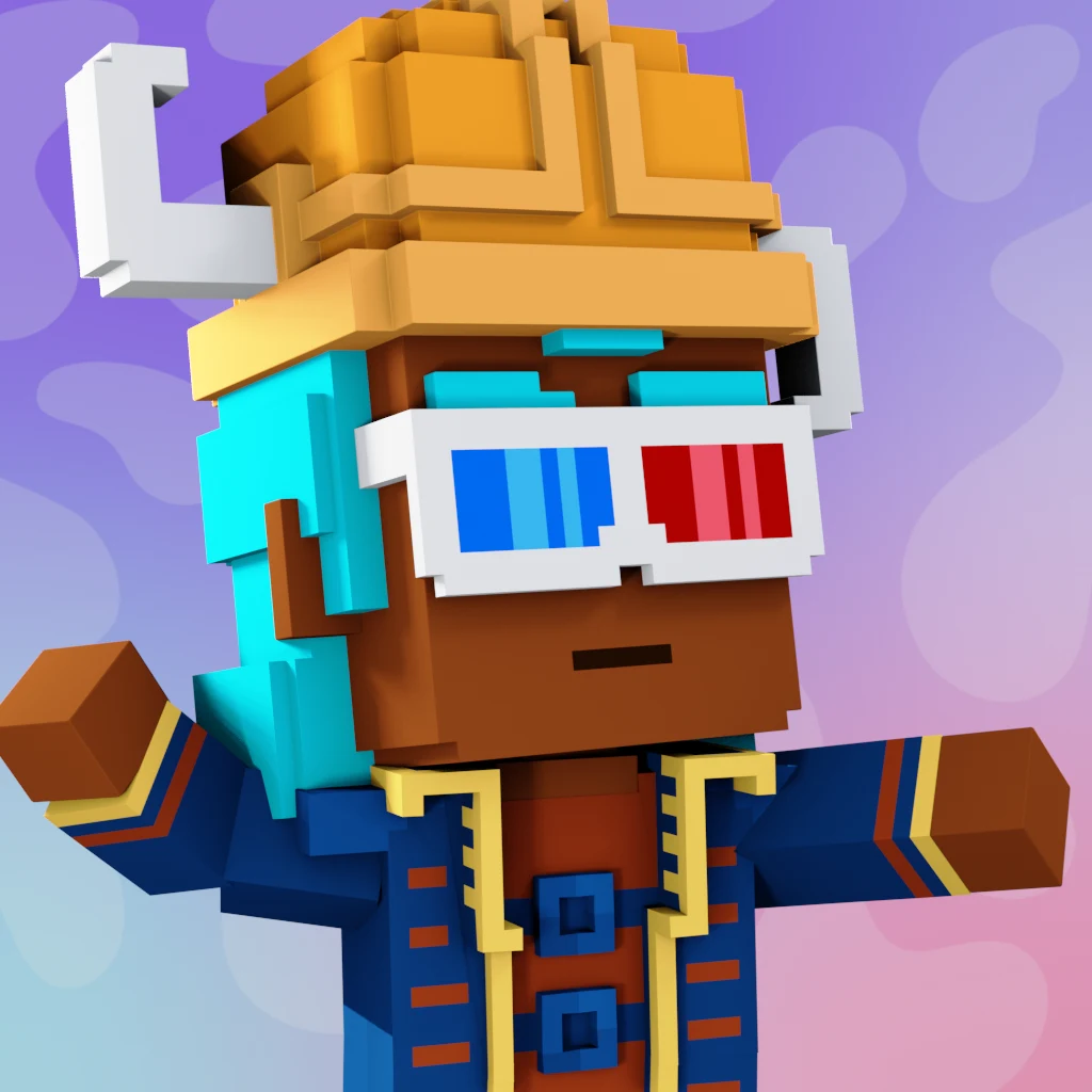 Pirate #8894 voxel render
