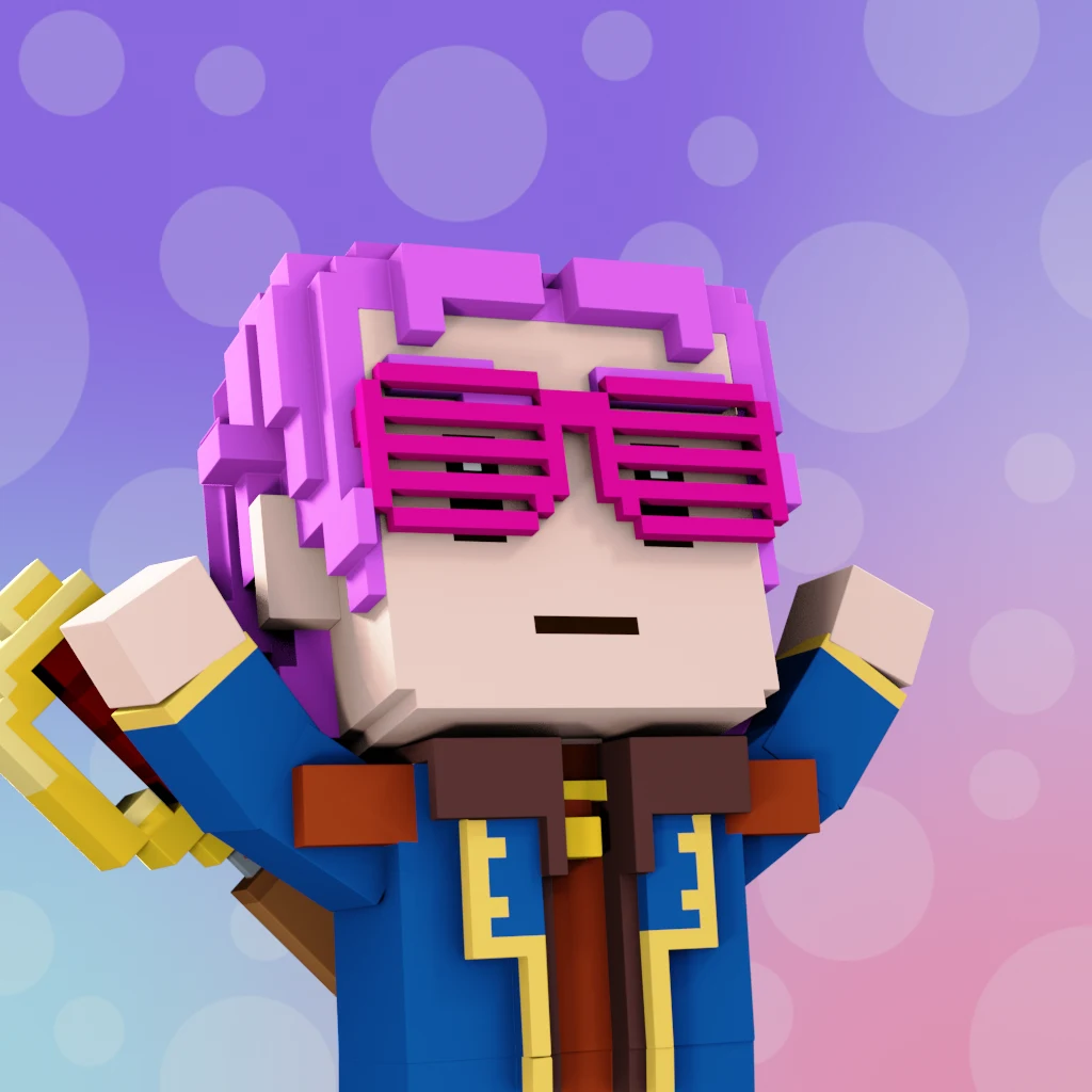 Pirate #8898 voxel render
