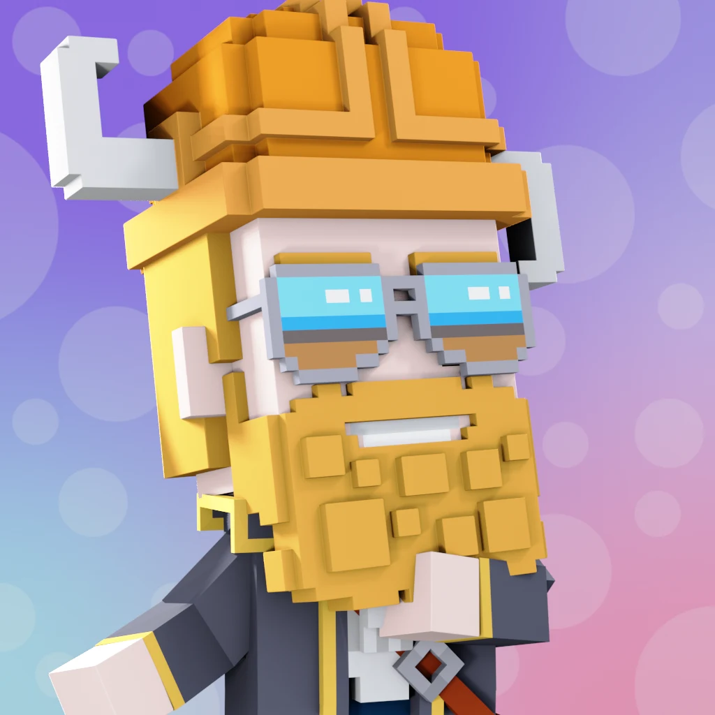 Pirate #8901 voxel render