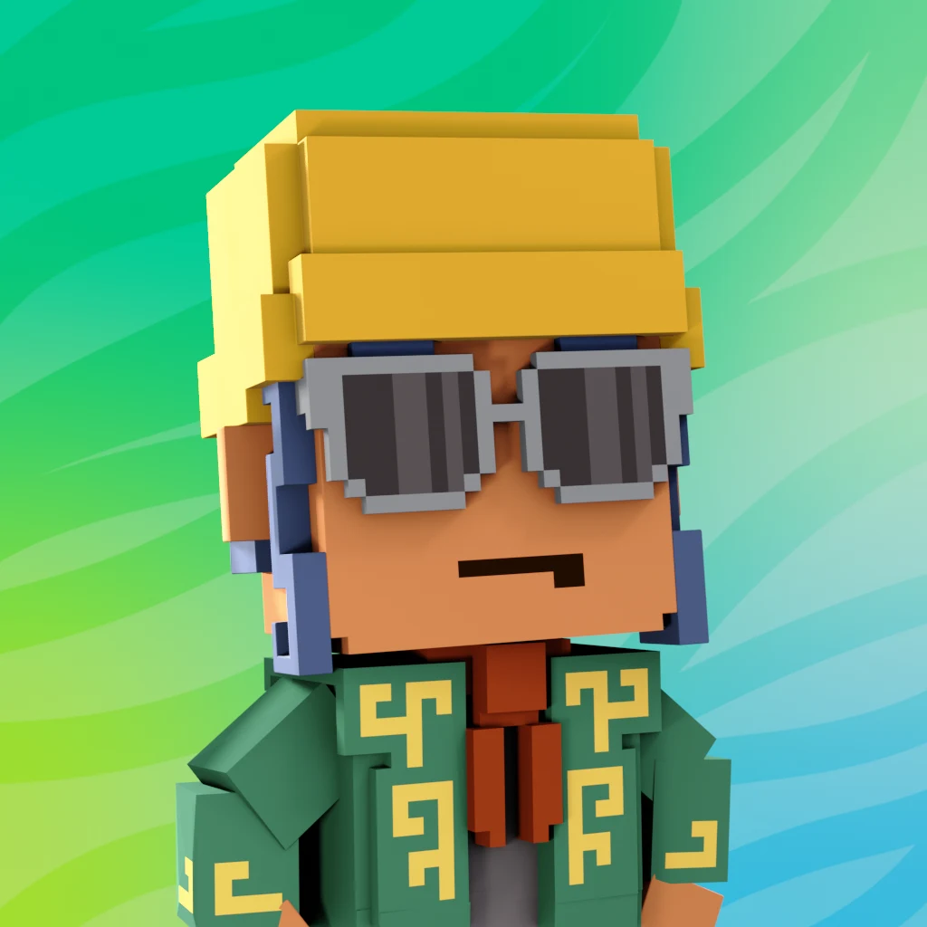 Pirate #891 voxel render