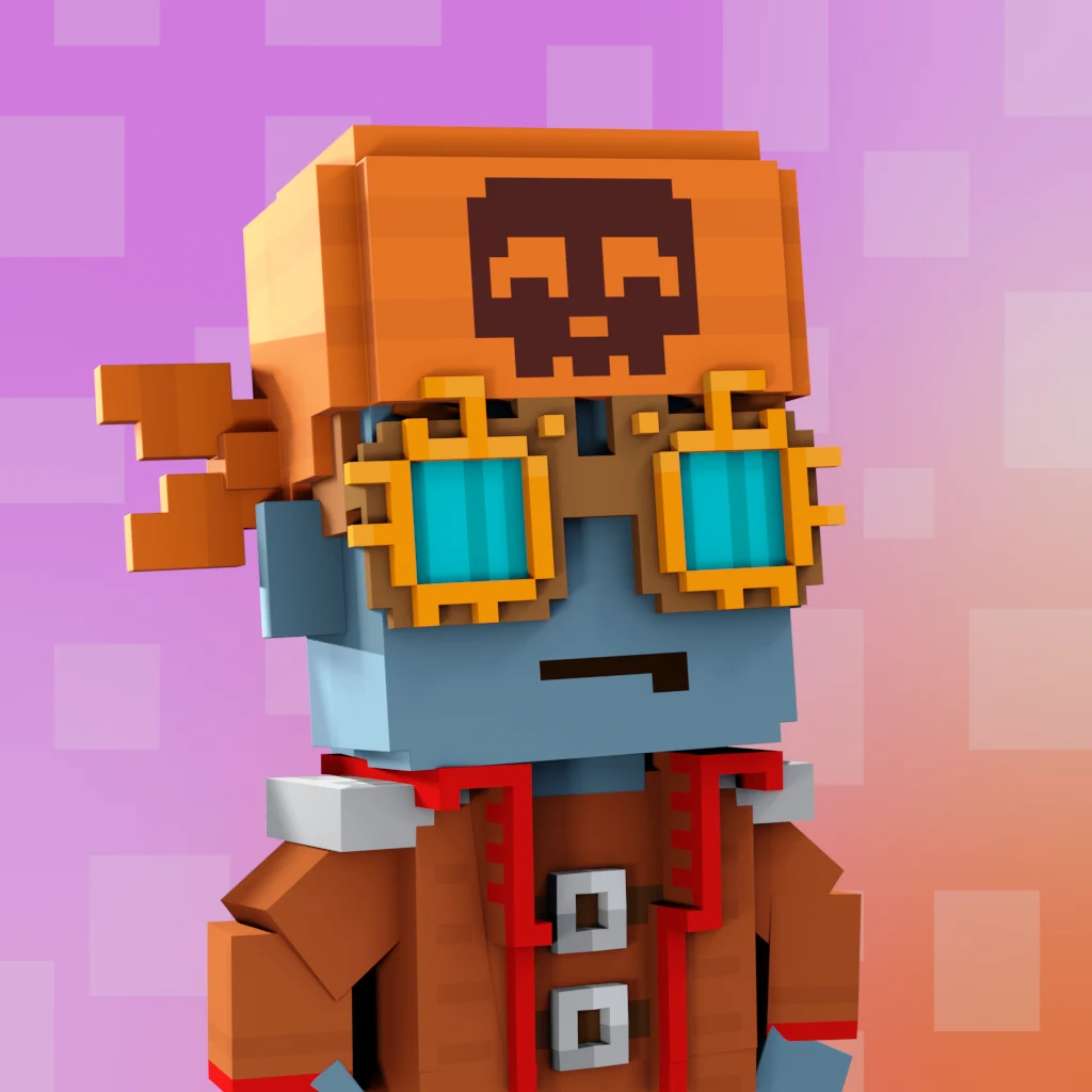 Pirate #8920 voxel render