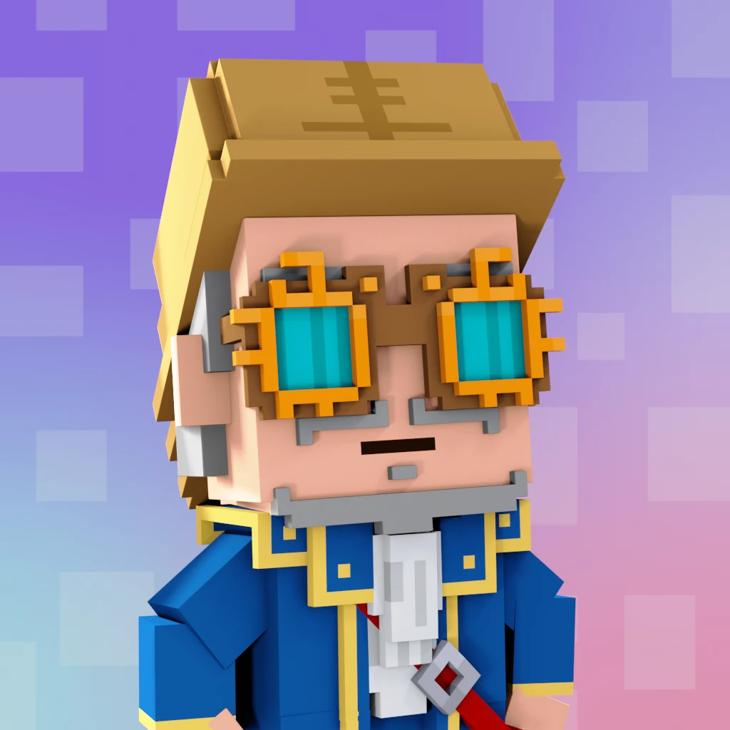Pirate #8921 voxel render
