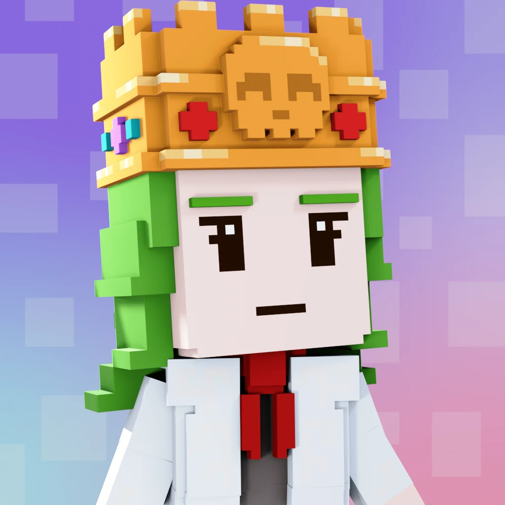Pirate #8928 voxel render